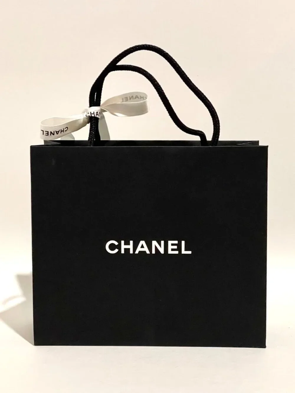 Authentic CHANEL Shopping Empty Paper Bag 8.5